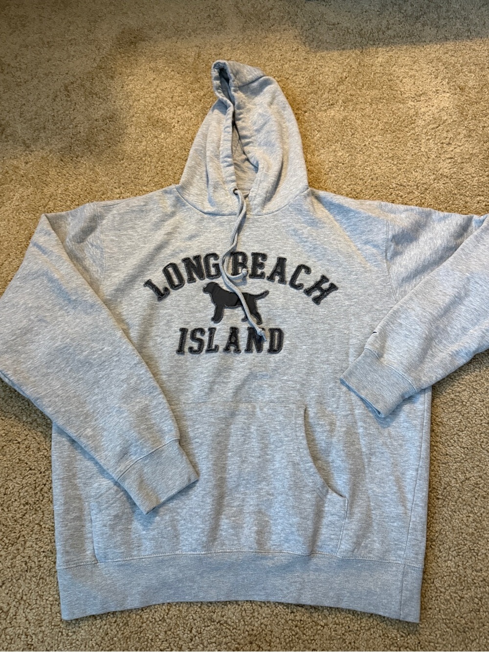 Blue 84 Light Gray Long Beach Island Zip-Up Sweater
